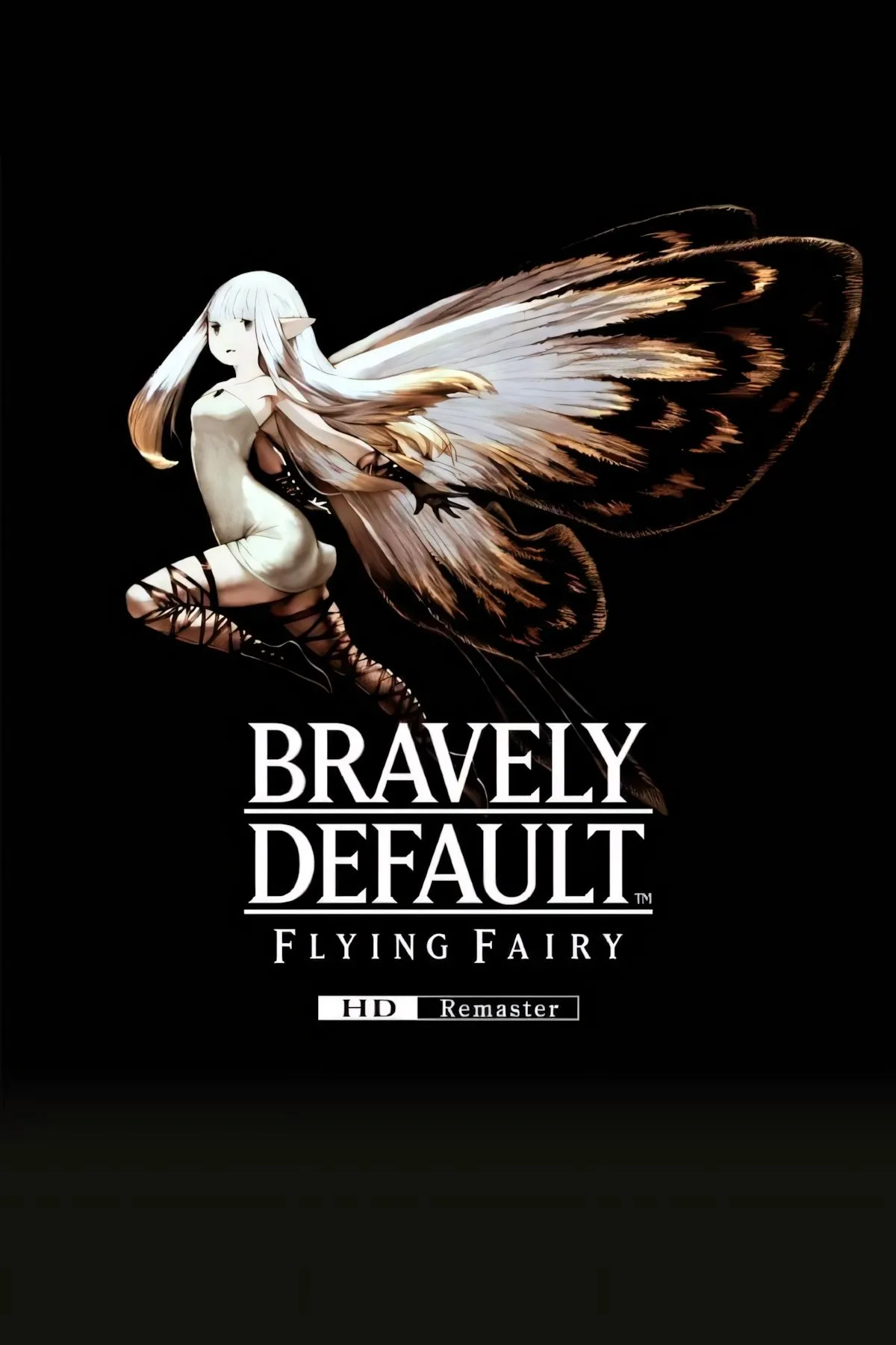 Cover Bravely Default Flying Fairy HD Remaster thể hiện phong cách JRPG cổ điển lên đồ họa mới