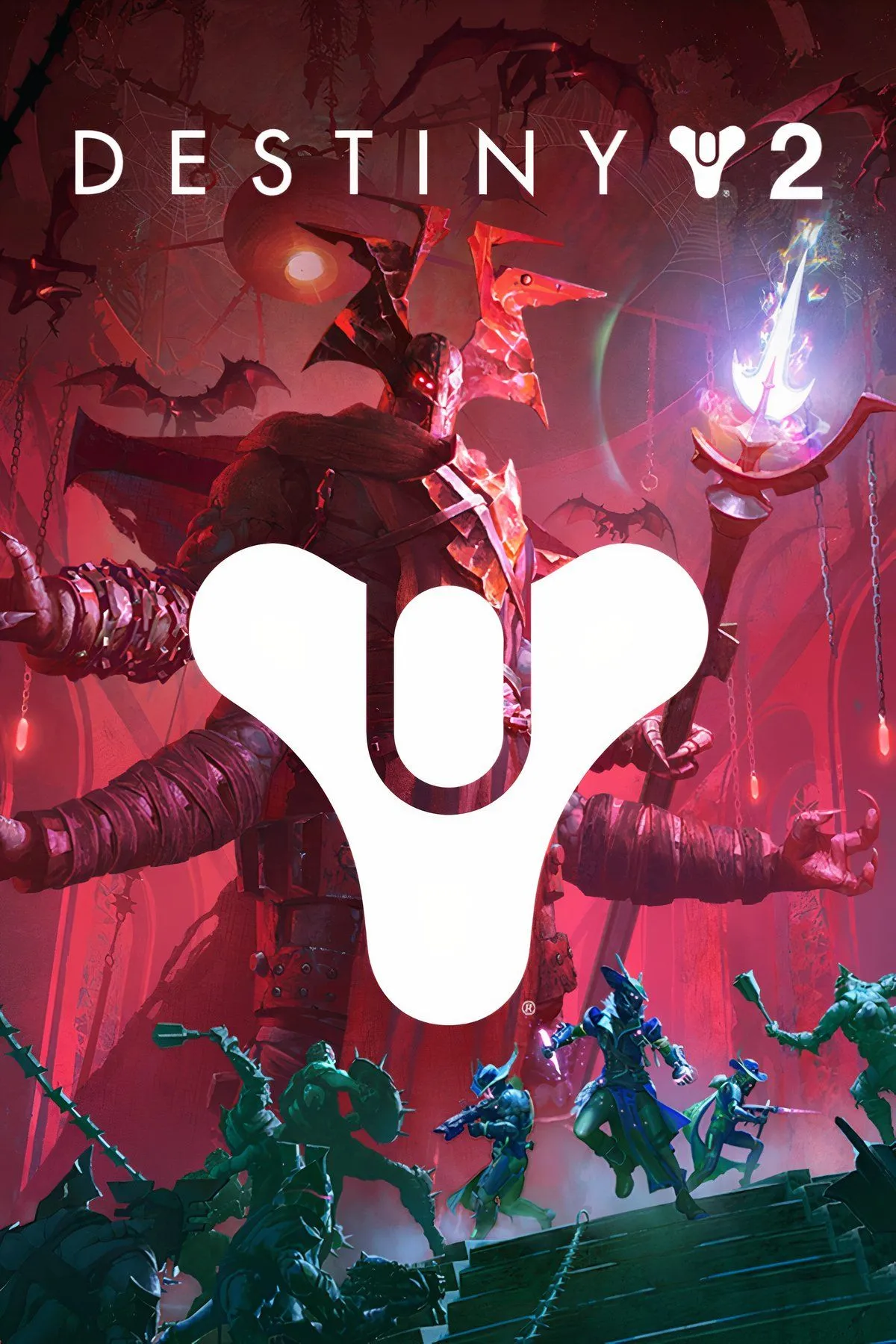 Destiny 2 cover art - minh họa Content Vault và live service