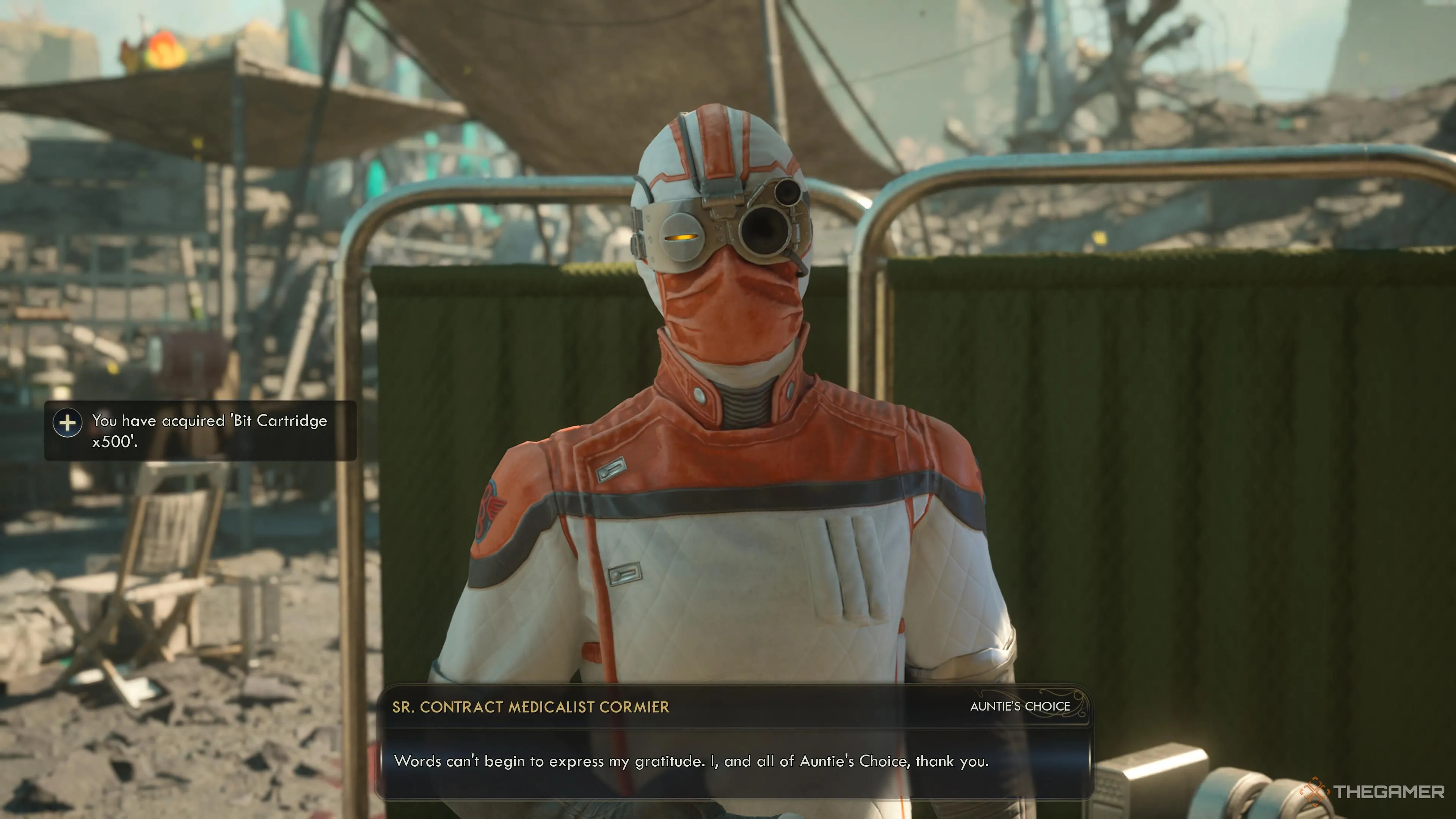 Drop pod Auntie's Choice chứa cuộn nén AutoDoc trên Golden Ridge