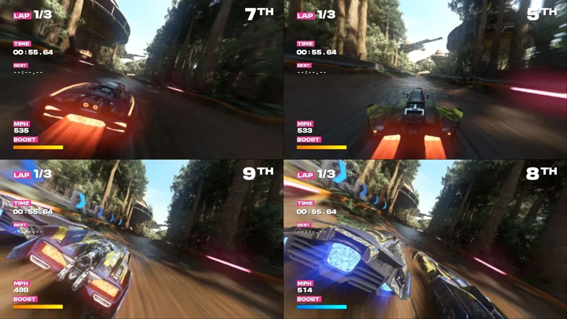 Fast Fusion – một indie lấy cảm hứng F‑Zero, minh họa rằng cộng đồng đã tìm giải pháp thay thế trên Switch 2
