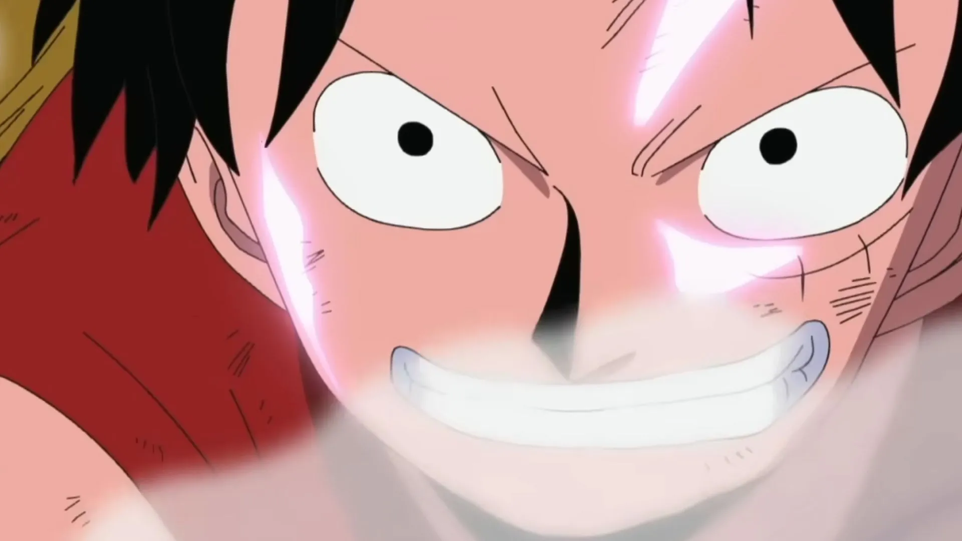 Gear 2 Luffy smiles at Blueno - One Piece