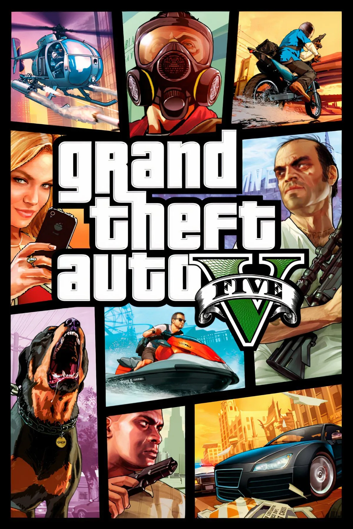 Grand Theft Auto V: Los Santos rực rỡ, ba nhân vật chính và thành phố hỗn loạn