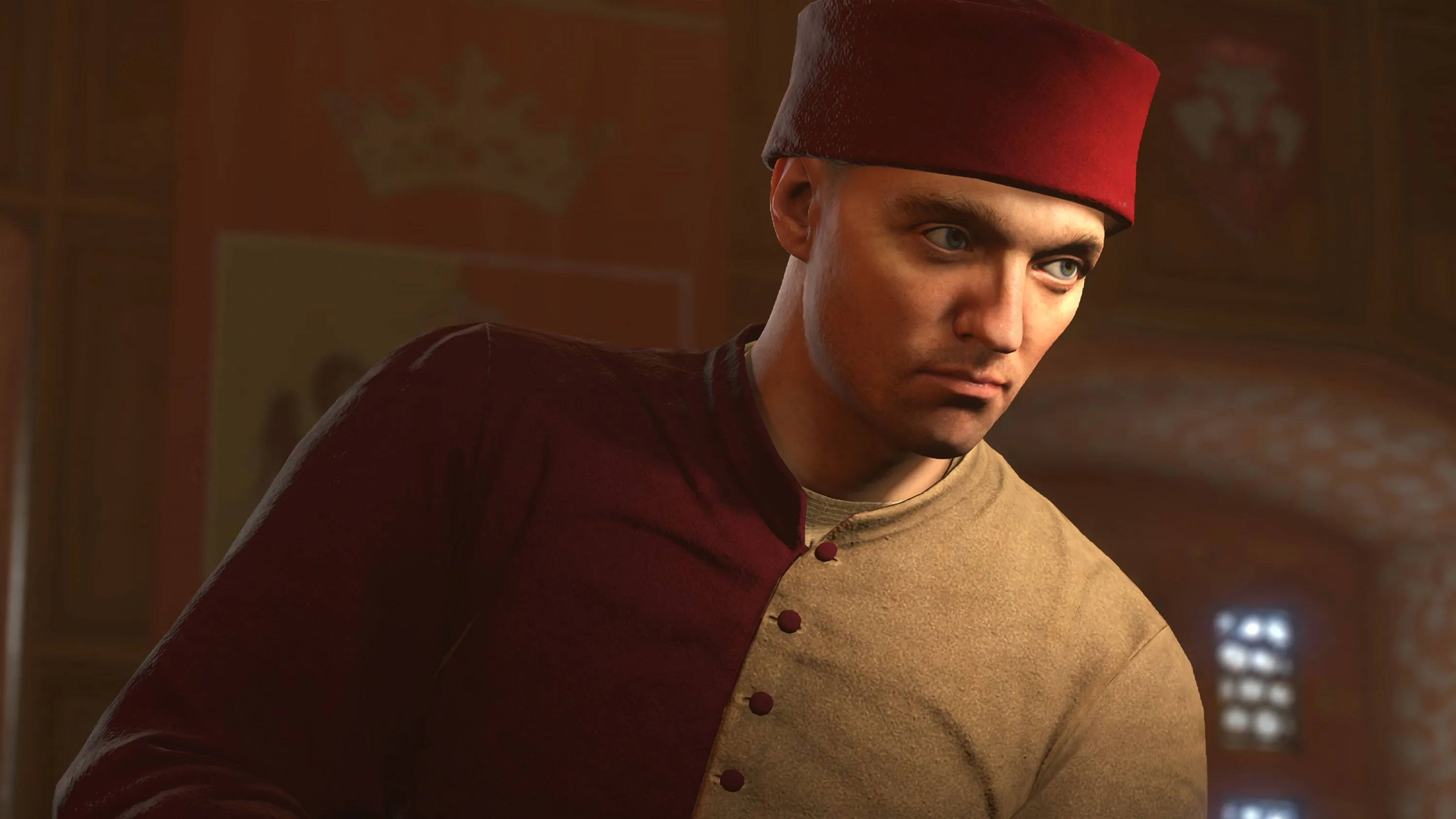 Henry cải trang trong một nhiệm vụ điều tra, gợi ý bầu không khí gián điệp trong DLC