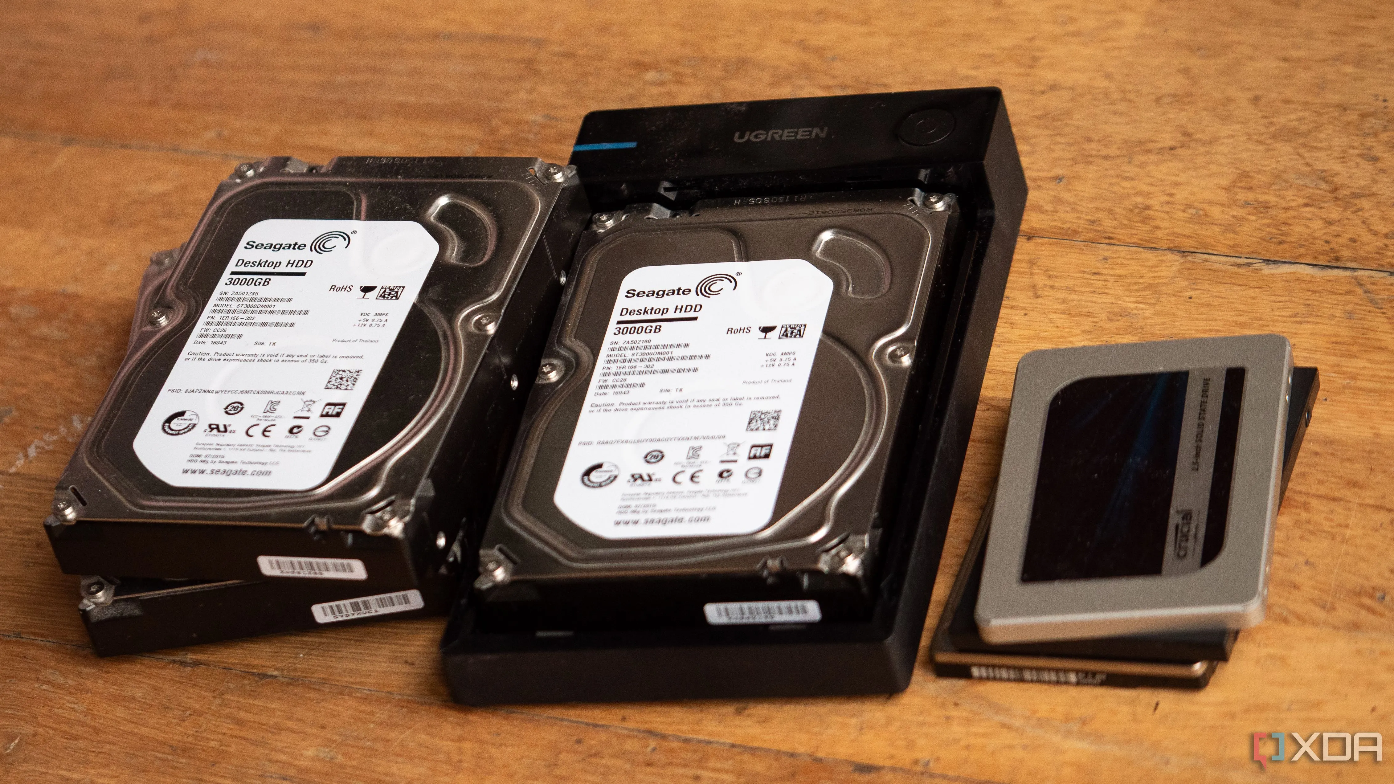 Hộp ổ cứng Ugreen HDD/SSD enclosure, ví dụ giải pháp lưu trữ ngoài nên cân nhắc thay vì RAID cục bộ