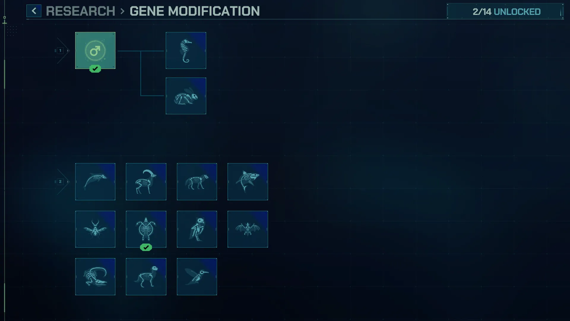 Nâng cấp Gene Modification trong Jurassic World Evolution 3 - Hatchery tùy chỉnh đặc tính khủng long