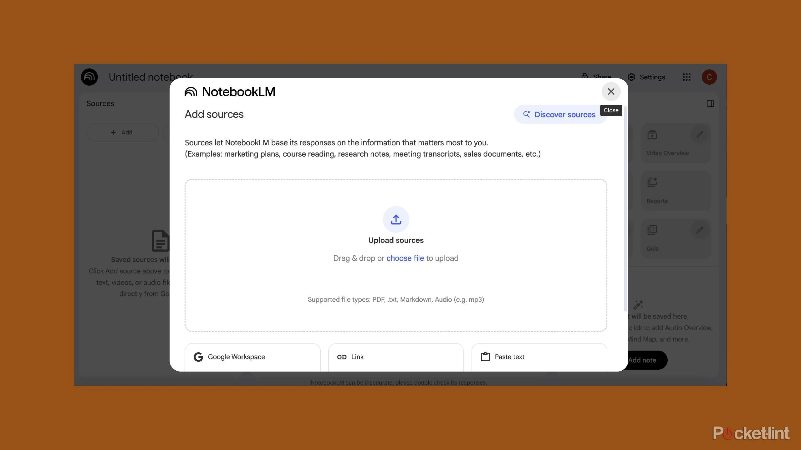 NotebookLM tìm nguồn và gợi ý từ khóa cho nghiên cứu game