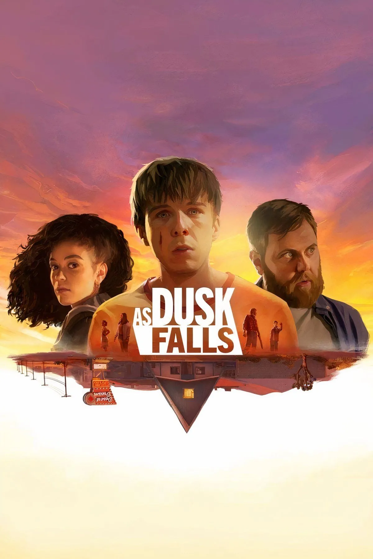 Phong cách motion comic độc đáo của As Dusk Falls, cảnh đối thoại căng thẳng