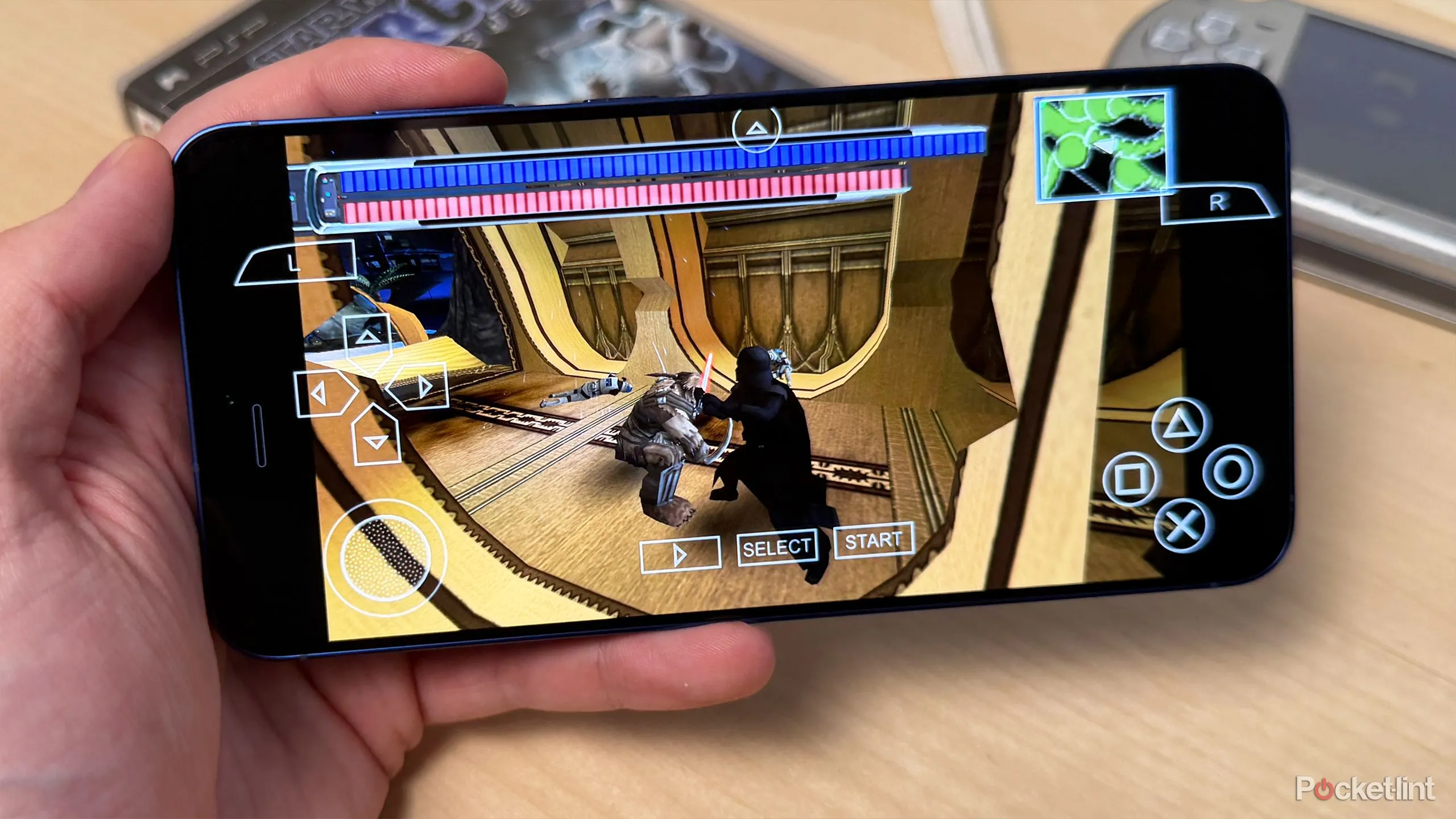 Star Wars: The Force Unleashed chạy trên PPSSPP Android 60FPS