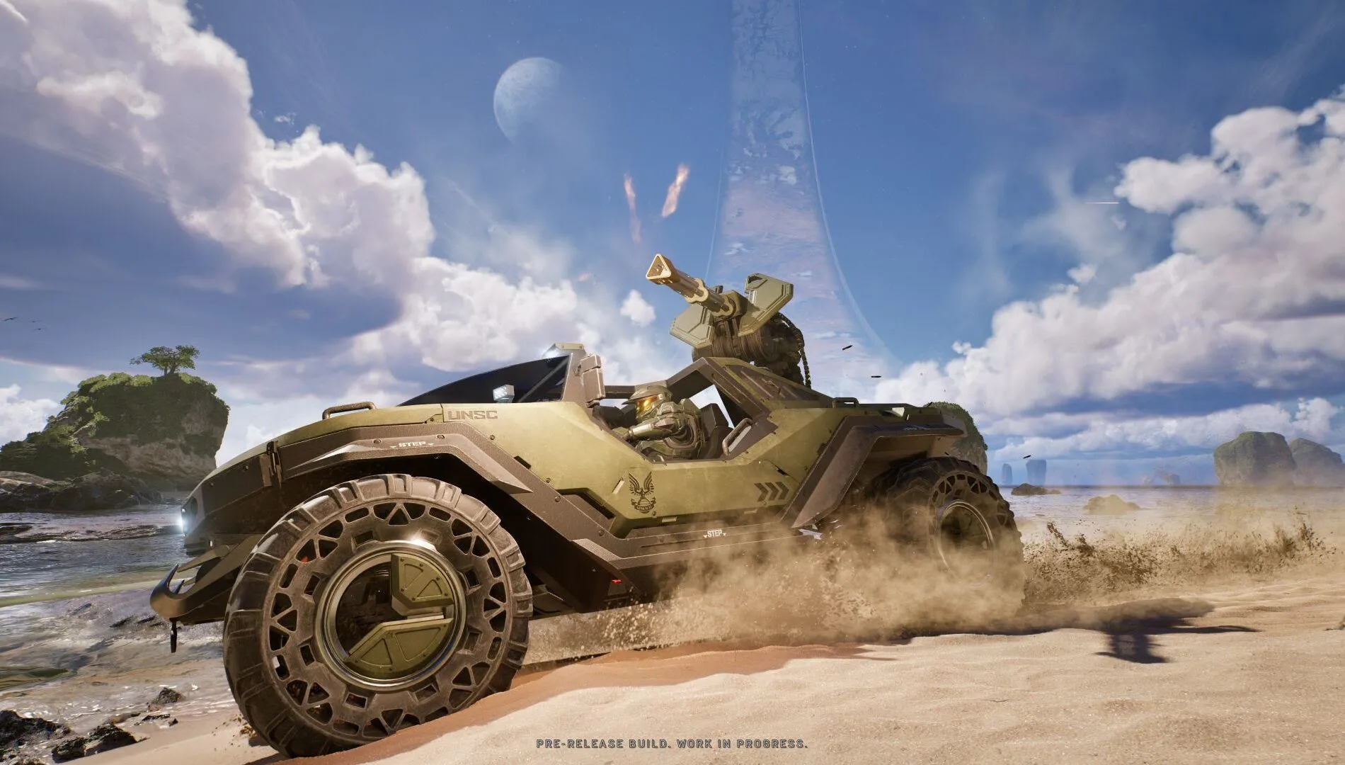 Warthog huyền thoại tái hiện trong bản làm lại Halo Campaign Evolved